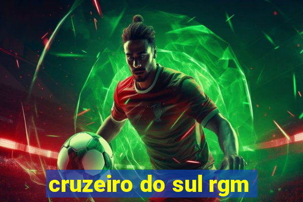 cruzeiro do sul rgm